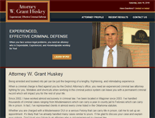 Tablet Screenshot of granthuskey.com